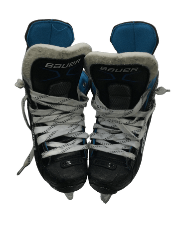 Used Bauer Xlp Youth 12.0 Ice Hockey Skates