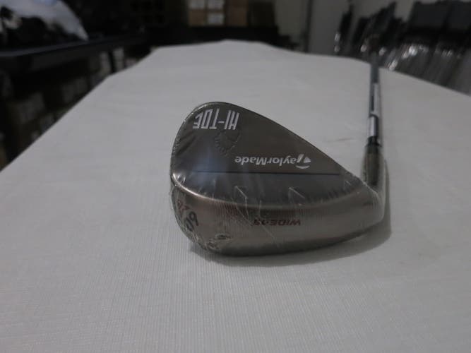 TaylorMade Milled Grind Hi-Toe Raw Lob Wedge LW - 60.15* - KBS Steel - NEW - LH