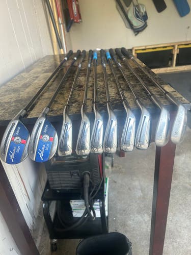 Used Men's Adams 2015 Blue Right Handed Clubs (Full Set) Stiff Flex