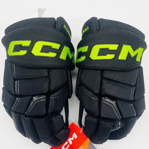 New Dallas Stars Blackout CCM HGQL Hockey Gloves-14"