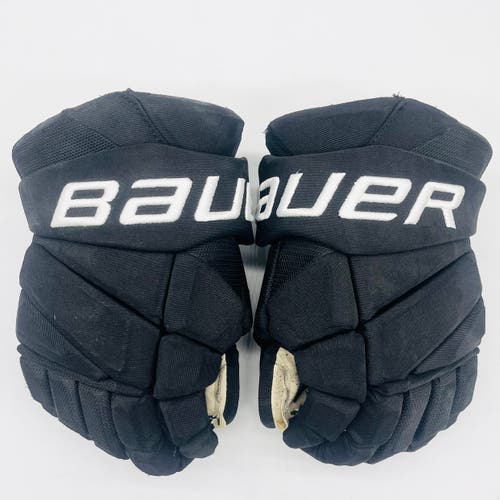 Bauer Vapor Hyperlite Hockey Gloves-14"-Custom Leather Palms Patch