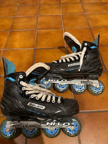 Used Senior Bauer RSX Inline Skates Regular Width Size 11