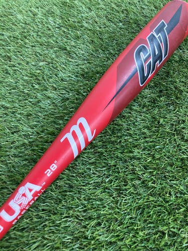 Used Marucci CAT Bat USABat Certified (-10) Alloy 18 oz 28"