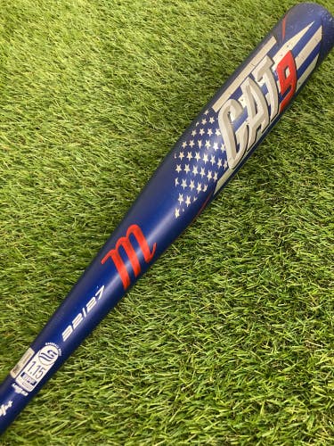 Used Marucci CAT9 Bat USSSA Certified (-5) Alloy 27 oz 32"