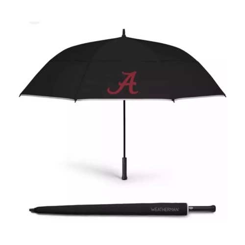 NEW * Weatherman University of ALABAMA CRIMSON TIDE 68" Umbrella