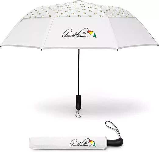 NEW * Weatherman ARNOLD PALMER DANCING UMBRELLAS COLLAPSIBLE Umbrella - White