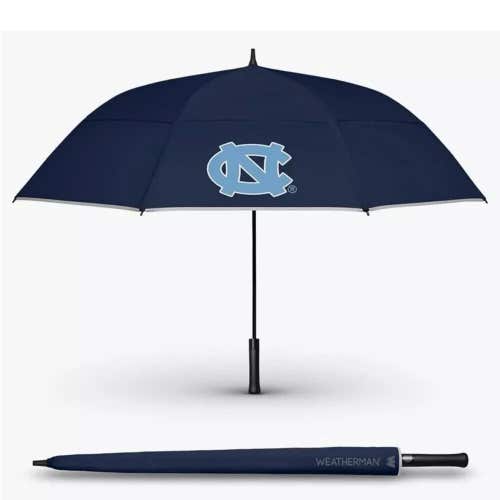 NEW * Weatherman NORTH CAROLINA TARHEELS 68" Umbrella