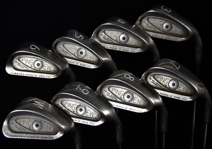 PING EYE IRON SET (8) FLEX:REGULAR LENGTH: (5) 38.5 IN RIGHT HANDED