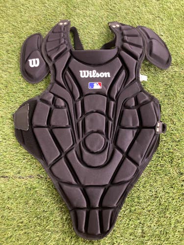 Black New Youth Wilson Catcher's Chest Protector