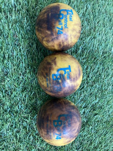 Used Total Control 74 Weighted Balls 3 Pack