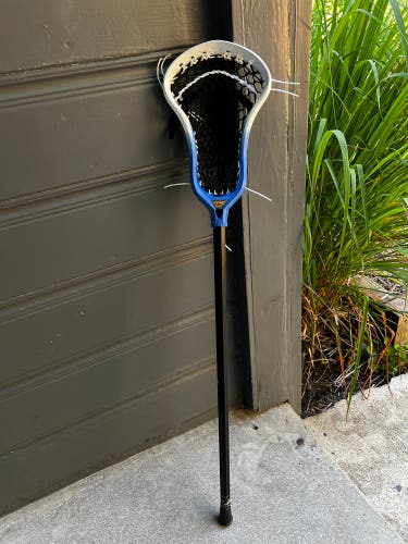 True Dynamic Lacrosse Head On Cadet Shaft Pro Strung