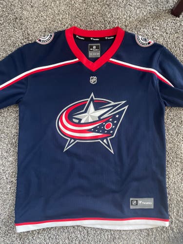 Columbus Blue Jackets Jersey. Youth L/XL