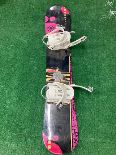 Used Women's Sims Snowboard All Mountain With Bindings Directional