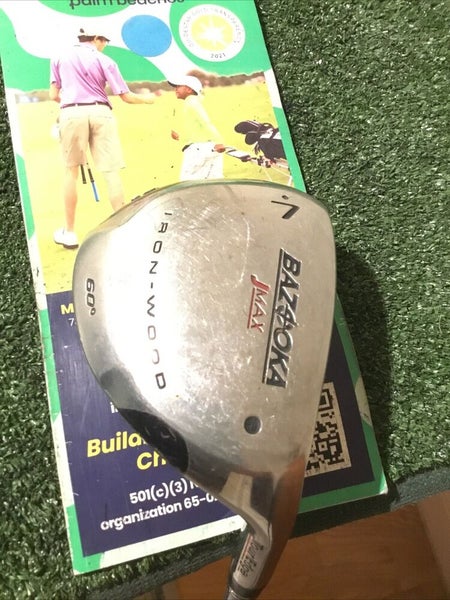 Tour Edge Bazooka JMAX 60* Hybrid Lob Wedge (LW) Seniors 70g Graphite Shaft