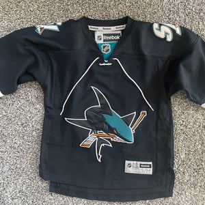 San Jose Sharks Jersey SizeYouth Small/Medium