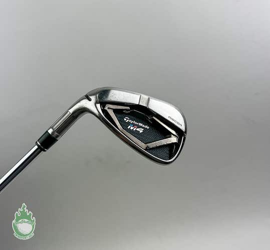 Used Left Handed TaylorMade M4 8 Iron KBS MAX 85g Stiff Flex Steel Golf Club