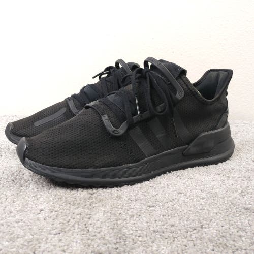 Adidas U_Path Run Mens 12 Running Shoes Athletic Sneakers Low Top Black Lace Up