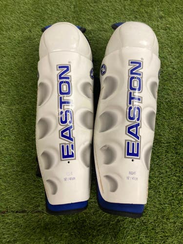 Used Senior Easton Shin Pads 16"