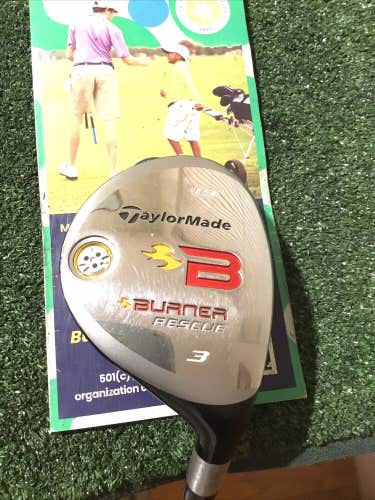 TaylorMade Burner Rescue 19* 3 Hybrid Regular REAX 60 Graphite Shaft