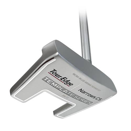 NEW Tour Edge Template Series Narrows CS Center Shaft Silver 35" Putter