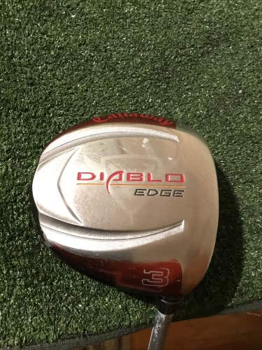 Callaway Ladies Diablo Edge 3 Fairway Wood Graphite 50g Shaft