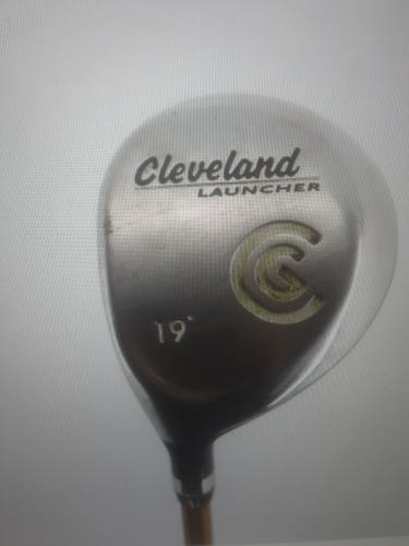 Used Men's Cleveland Launcher Left Hand Fairway Wood Stiff Flex 5 Wood