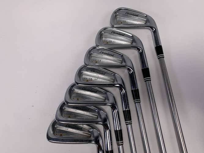 Cleveland 2012 588 CB Iron Set 4-PW KBS Tour C-Taper X-Stiff Steel Mens RH -1/2"