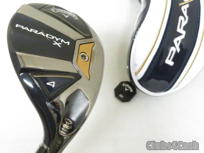 Callaway Paradym X Hybrid 21° HZRDUS Silver 65g 5.5 Regular Flex +Cover  MINT