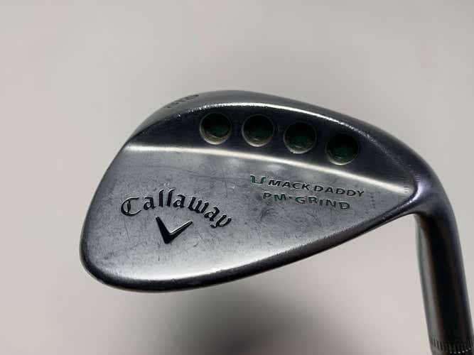 Callaway Mack Daddy PM Grind Lob Wedge LW 60* 10 Dynalite Gold SL S300 Stiff RH