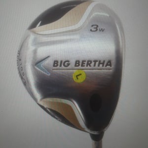 Used Women's Callaway Big Bertha Right Handed Fairway Wood Ladies Flex 3 Wood