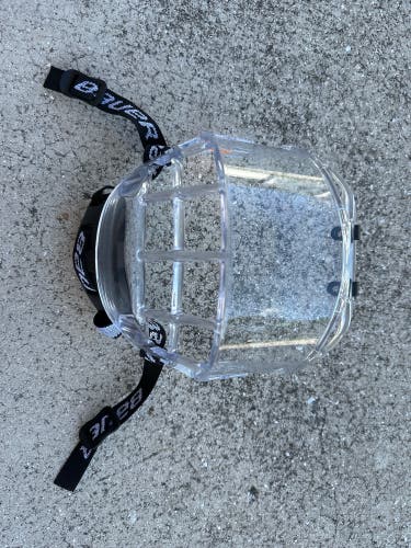 Bauer Clear helmet shield