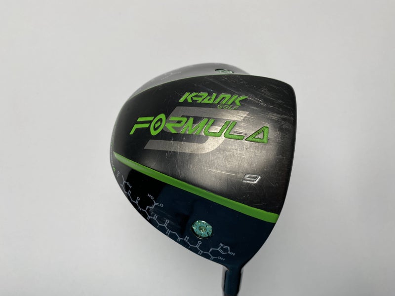 Krank Formula 5 Driver 9* Fujikura Inertia Light Tour Graphite Mens RH Dent