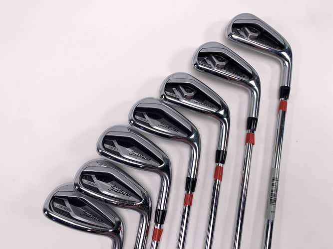 Titleist T300 2021 Iron Set 5-PW+AW True Temper AMT Red R300 Regular Steel RH