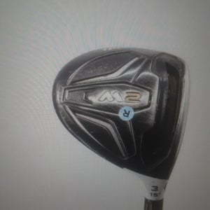 Used Men's 2016 TaylorMade M2 Right Handed Fairway Wood Regular Flex 3 Wood