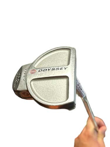 Used Odyssey White Hot 2 Ball Mallet Putters