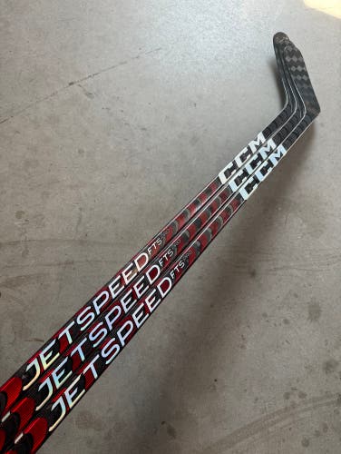 3 PACK NHL New Senior CCM Left Hand 85 Flex P92M Pro Stock JetSpeed FT5 Pro Hockey Stick