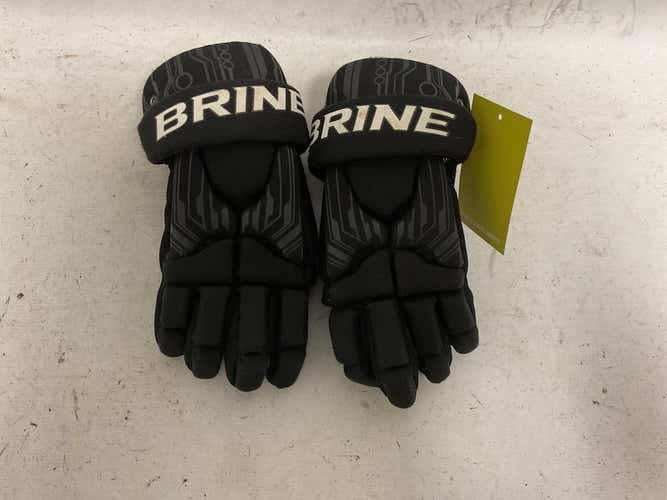 Used Brine Brine Yth Gloves Md Junior Lacrosse Gloves