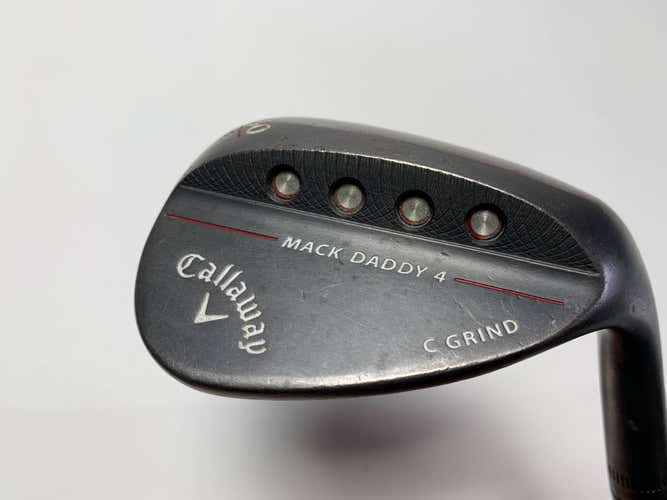 Callaway Mack Daddy 4 Black Lob Wedge LW 60* 8C DG S200 Tour Issue 115g Stiff RH