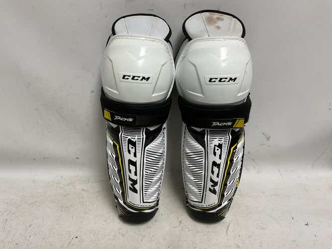 Used Ccm Tacks 9060 13" Hockey Shin Guards