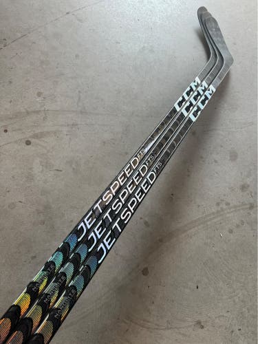 3 PACK NHL New Senior CCM Left Hand 80 Flex P90T Pro Stock JetSpeed FT5 Pro Hockey Stick