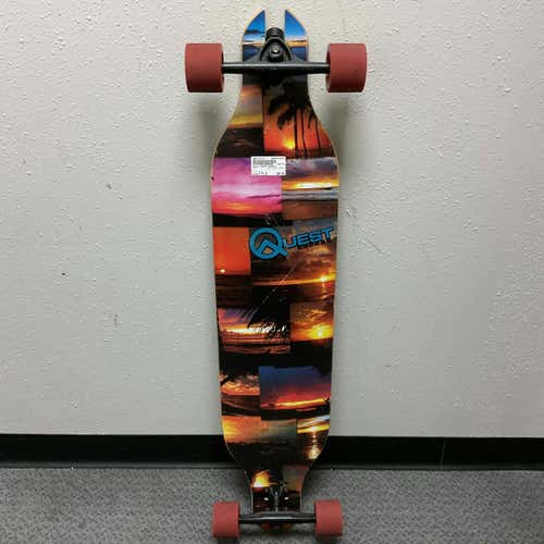 Used Quest Sunset Mosaic 8 3 4" Longboard