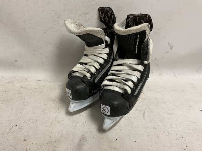 Used Winnwell Amp 300 Youth 12.0 Ice Hockey Skates