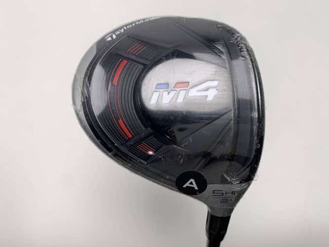 TaylorMade M4 5 Fairway Wood 21* Fujikura Atmos 5A Senior Graphite Mens RH NEW