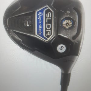 Used Men's 2014 TaylorMade SLDR Fairway Wood Stiff Flex 3 Wood