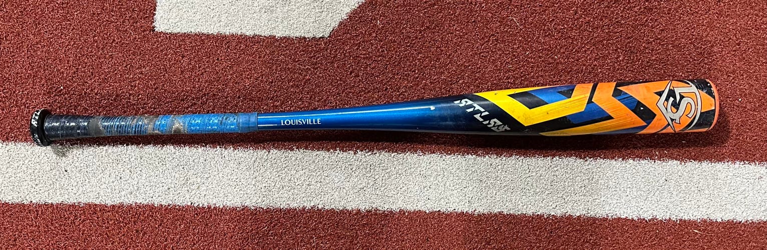 Used 2024 Louisville Slugger BBCOR Certified Alloy 30 oz 33" Atlas Bat