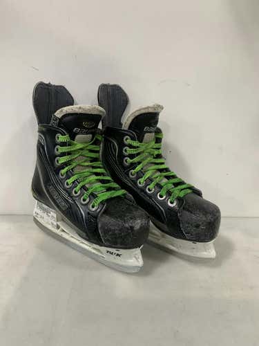 Used Bauer Sup One60 Youth 13.0 Ice Hockey Skates