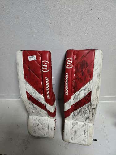 Used Warrior Rg4 Sr 33" Goalie Leg Pads