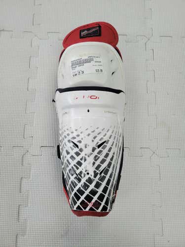 Used Bauer Vapor 9 1 2" Hockey Shin Guards