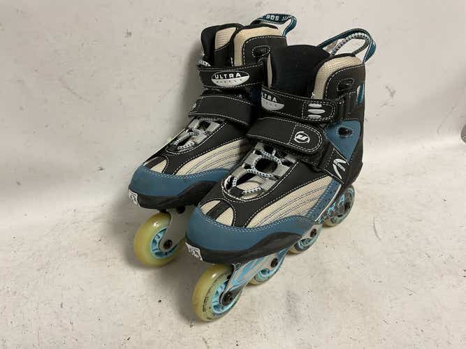 Used Ultra Wheels Abec 3 Senior 8.5 Inline Skates - Rec And Fitness