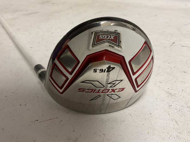 Used Tour Edge Exotics Xcgs 4 Wood Senior Flex Graphite Shaft Fairway Woods